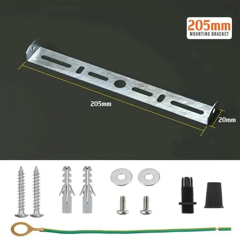 205 mm Deckenrosette Gurt seitliche Montage Halterung~4067